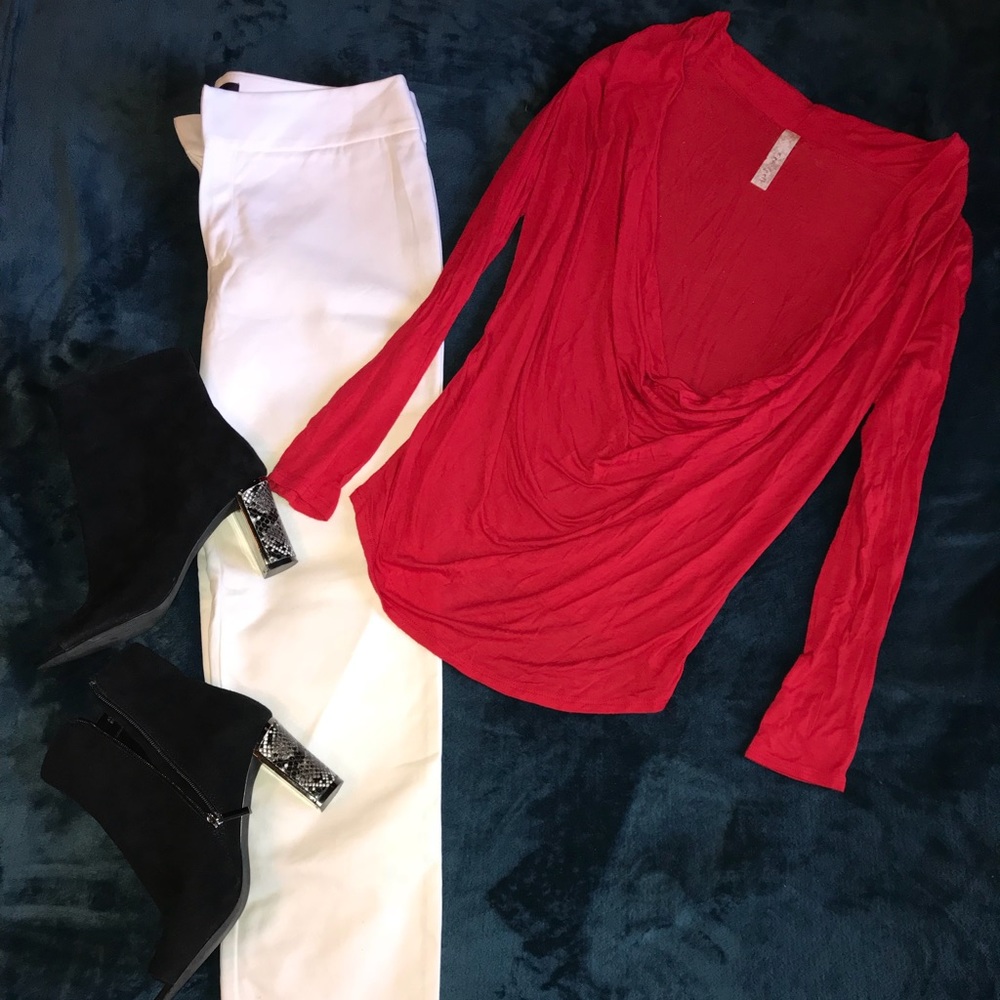 Zen Spell thin red long sleeve